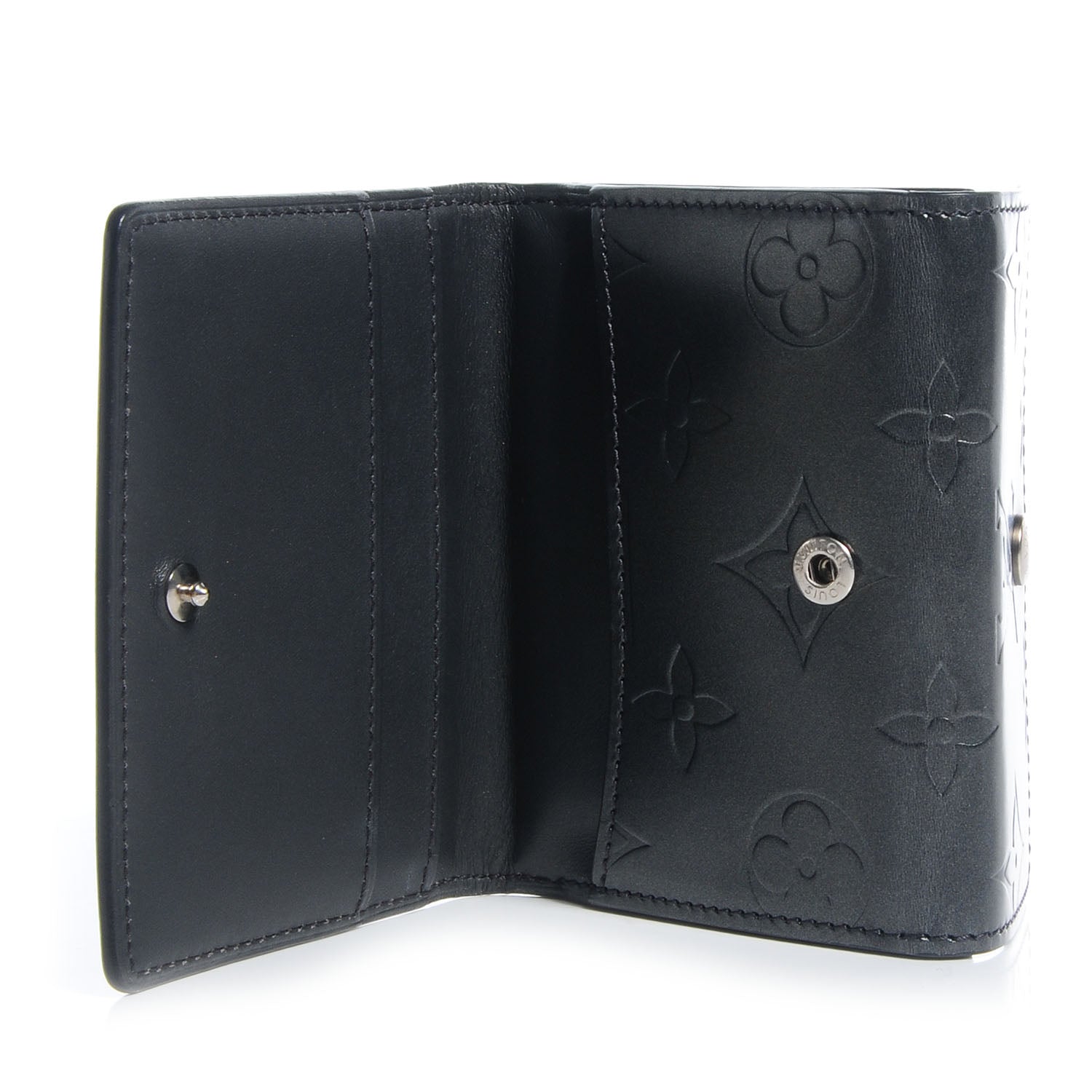 Louis Vuitton Mat Monogram Ludlow Wallet Black 5 of 9