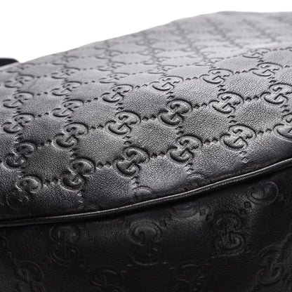 Gucci Guccissima Large GG Twins Hobo Black 10 of 12