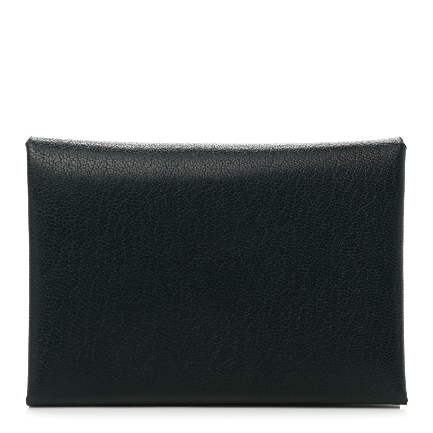 Hermes Chevre Mysore Calvi Duo Card Case Vert Cypress 1 of 7