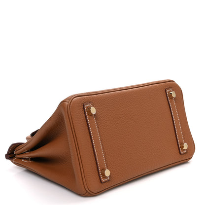 Hermes Togo Birkin 25 Gold 4 of 11
