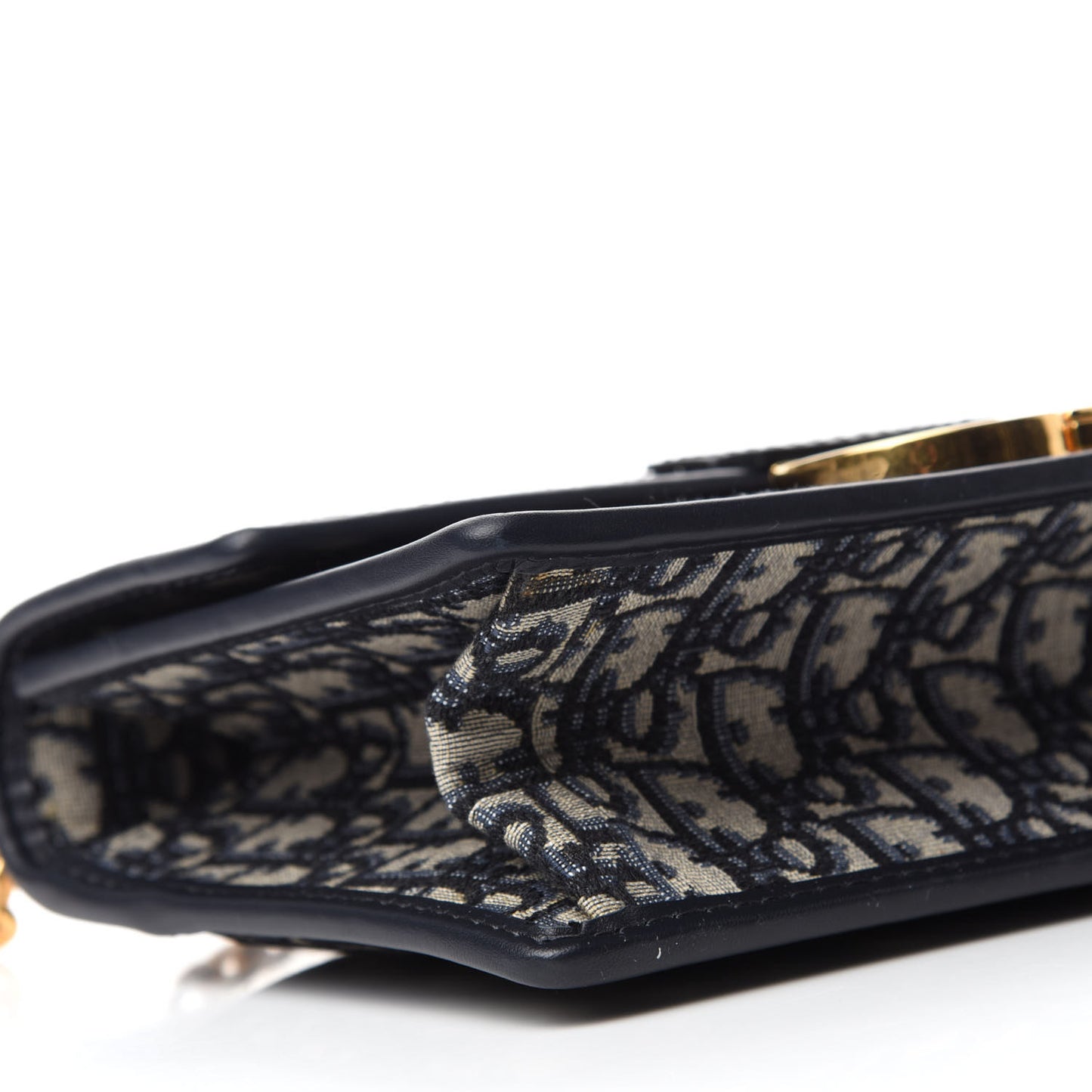 Oblique 30 Montaigne Chain Flap Bag Blue