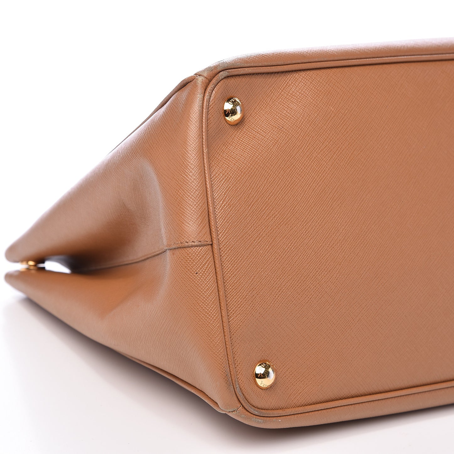 Saffiano Lux Large Tote Caramel
