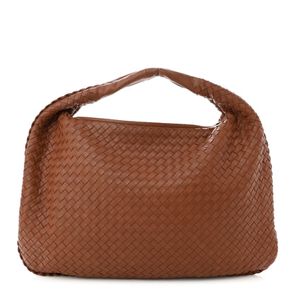 Bottega Veneta Nappa Intrecciato Large Veneta Hobo Tea 1 of 11