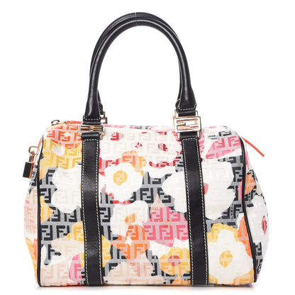 Fendi Zucchino Vitello Floral Forever Boston Beige Multicolor 1 of 7