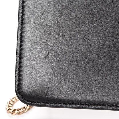 Valentino Garavani Calfskin Lipstick Small Rockstud Demilune Shoulder Bag Black 12 of 15