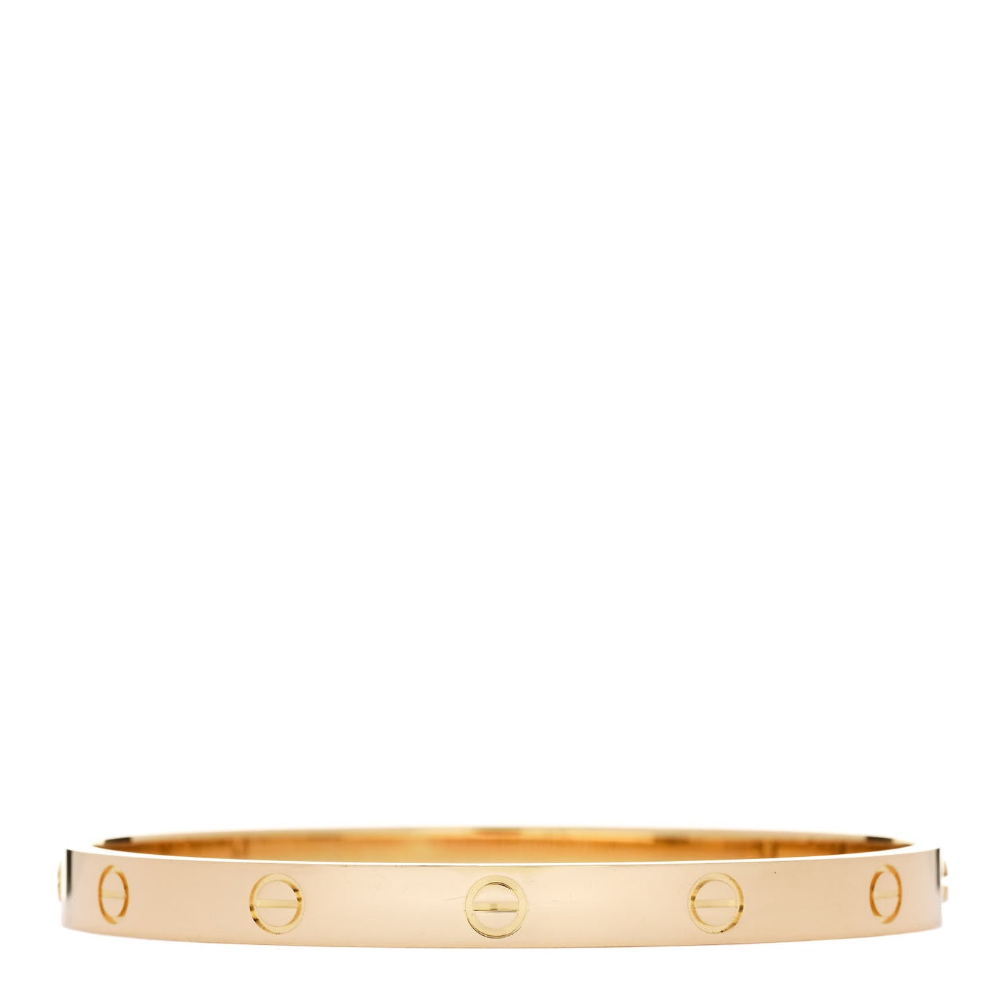 18K Yellow Gold LOVE Bracelet 19