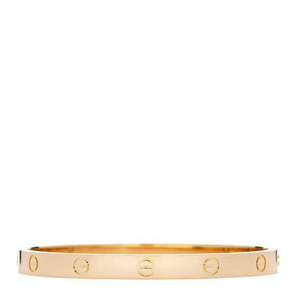 Cartier 18K Yellow Gold LOVE Bracelet 19 2 of 9