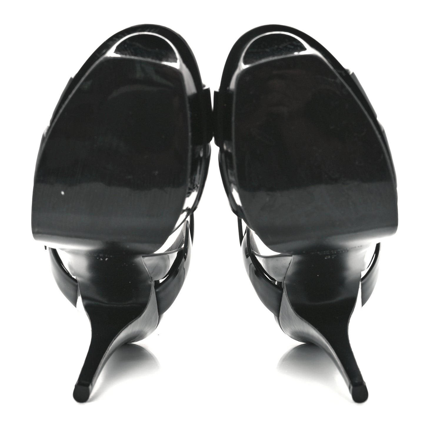Patent Tribute 105 Platform Sandals 37 Black