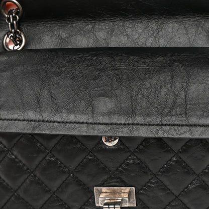 Chanel Aged Calfskin Quilted 2.55 Reissue 225 Flap Black 13 of 15