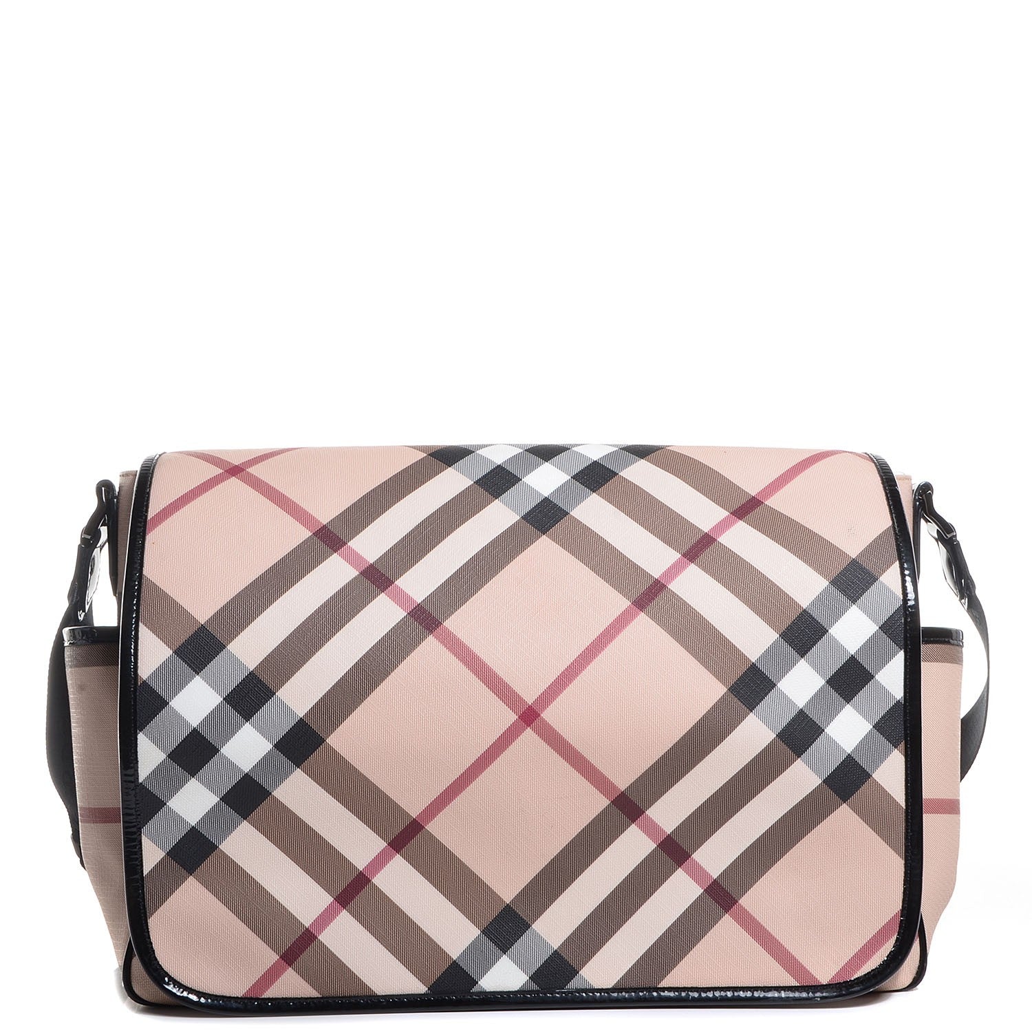 Burberry Nova Check Diaper Messenger Bag 1 of 8