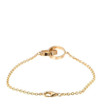 Cartier 18K Yellow Gold Interlocking LOVE Bracelet 3 of 5