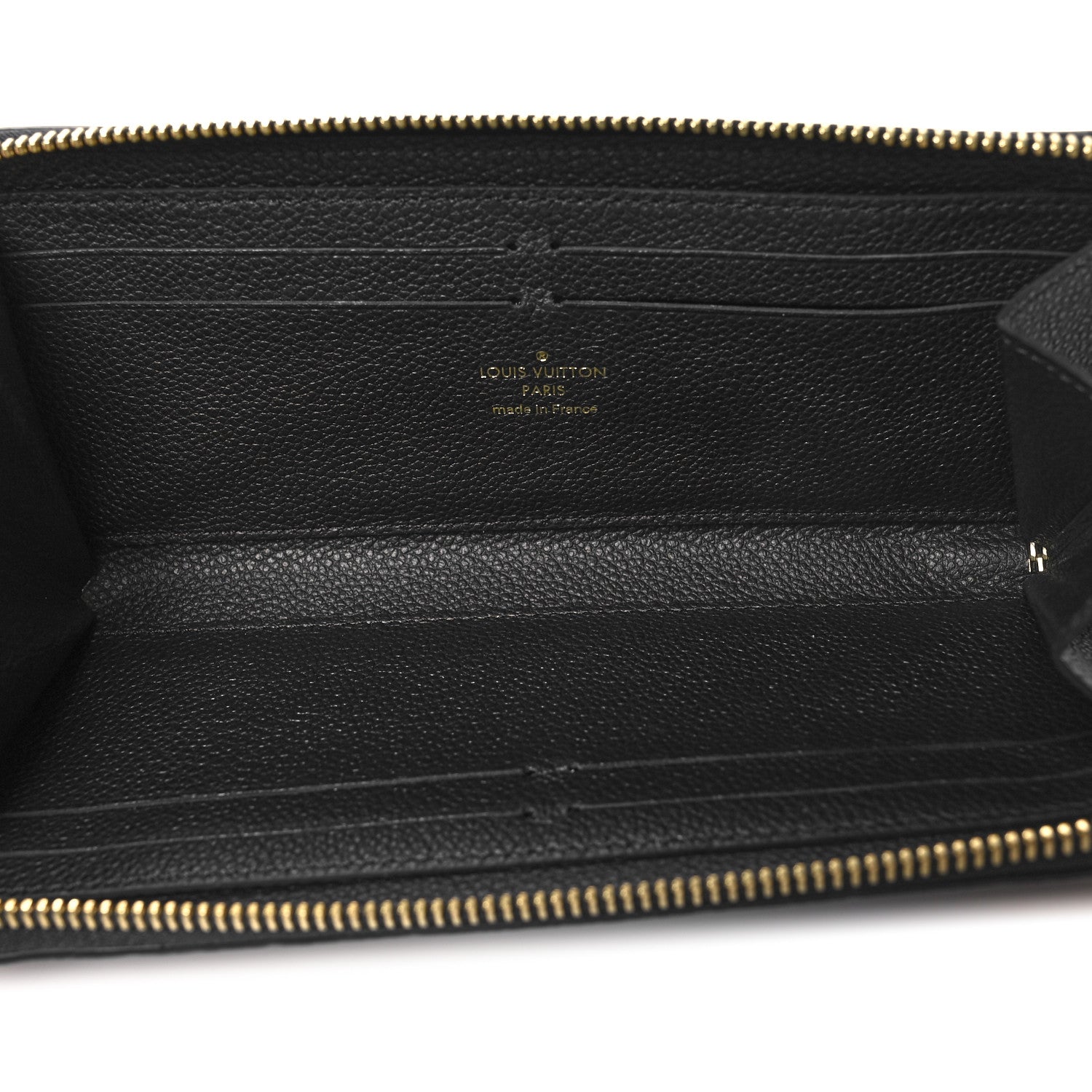 Louis Vuitton Empreinte Clemence Wallet Black 6 of 10