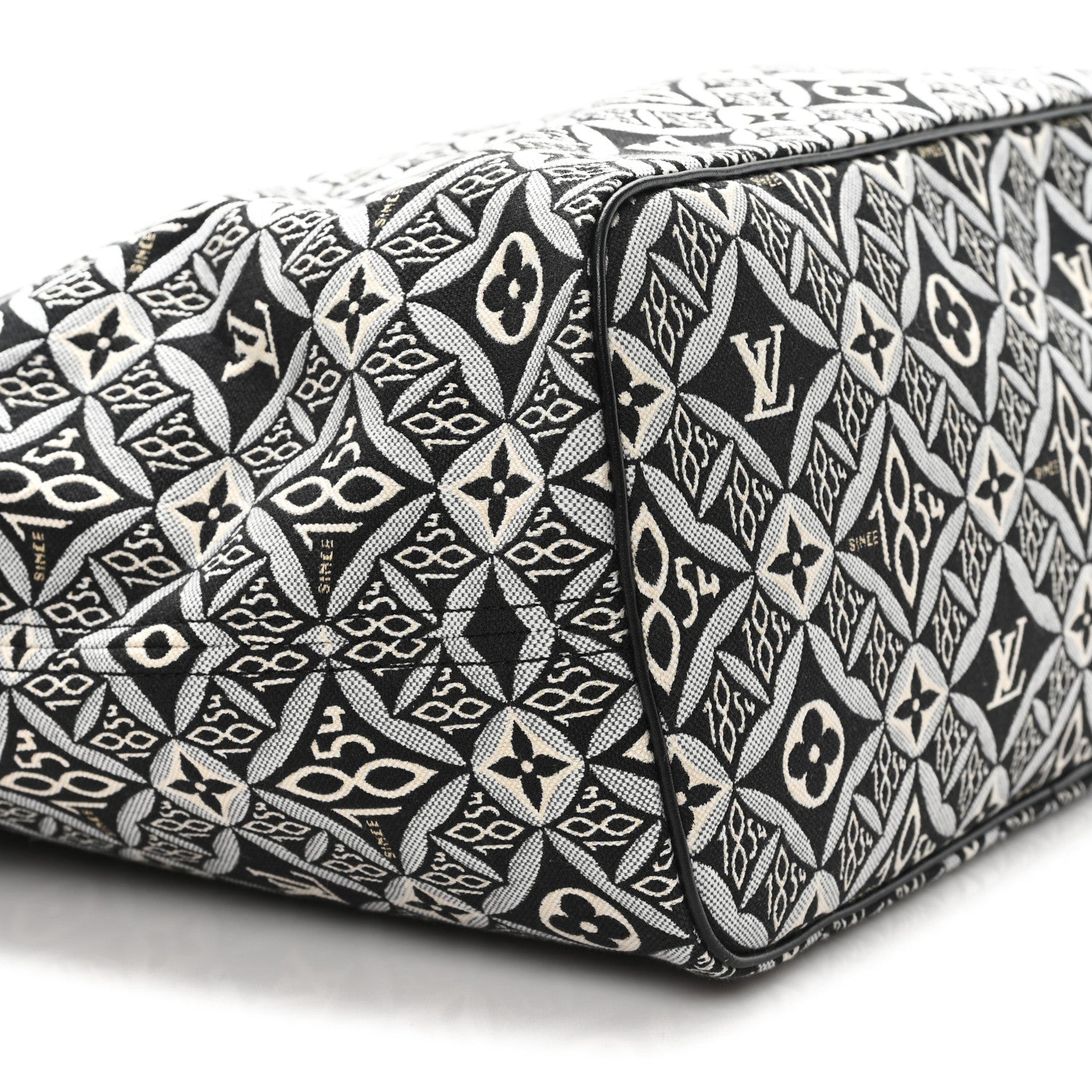 Louis Vuitton Jacquard Since 1854 Neverfull MM Grey 10 of 12