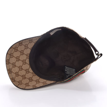 Gucci Monogram Web Baseball Hat L Beige Cocoa 4 of 7