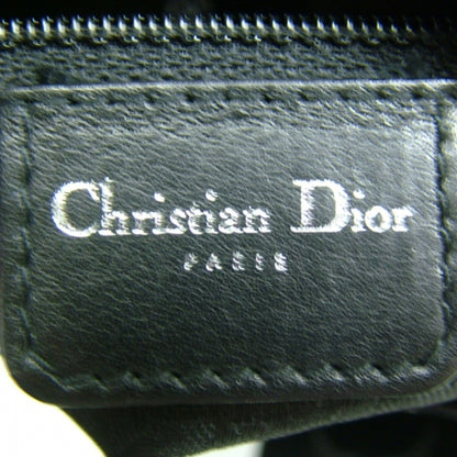 Christian Dior Canvas Shoulder Bag Black 10 of 11