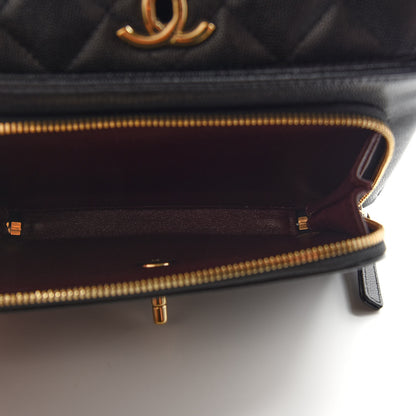 Chanel Caviar Quilted Small Business Affinity Flap Black 6 of 10