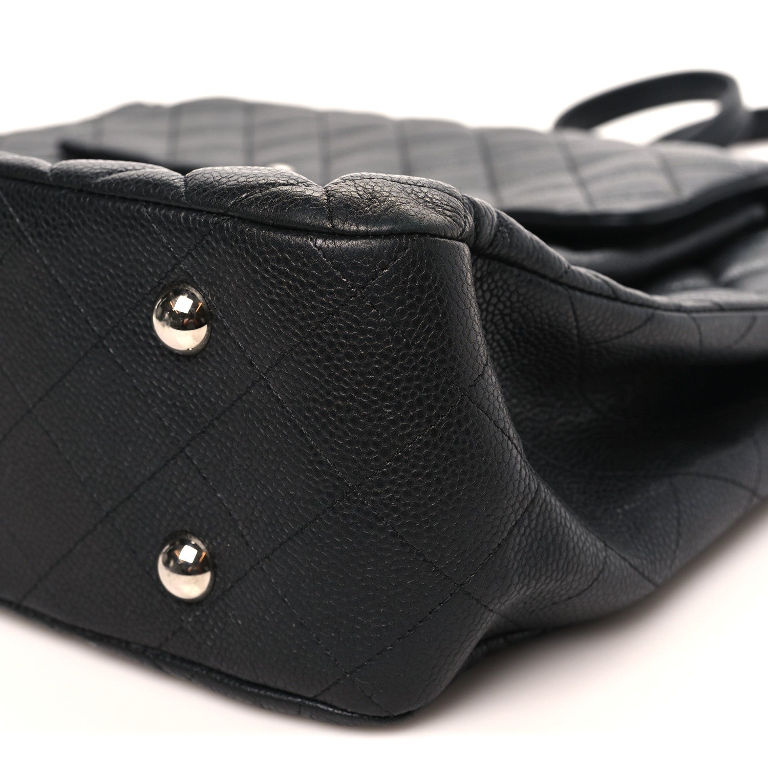 Chanel Caviar Quilted Flap Tote Black 10 of 10