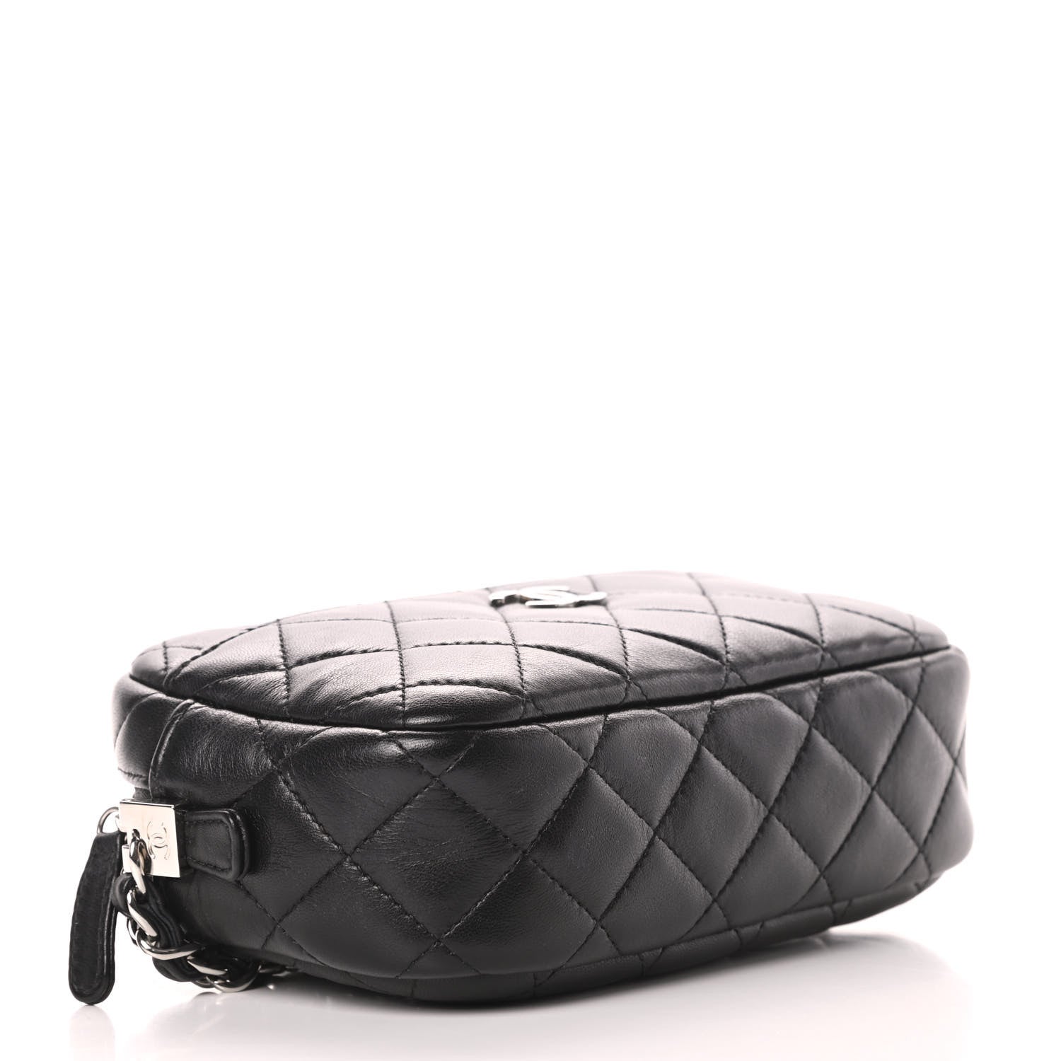 Chanel Lambskin Quilted Small Timeless Camera Case Black 4 of 11