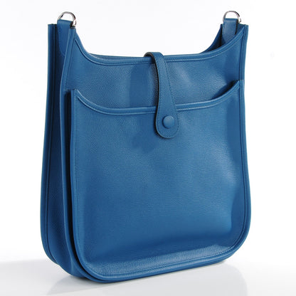 Hermes Epsom Evelyne III PM Bleu Izmir 3 of 15