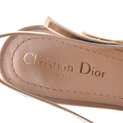 Christian Dior Patent Ribbon J'Adior Slingback 65mm Pumps 41 Nude 11 of 13