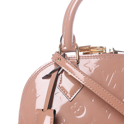 Louis Vuitton Vernis Alma BB Rose Velours 9 of 9