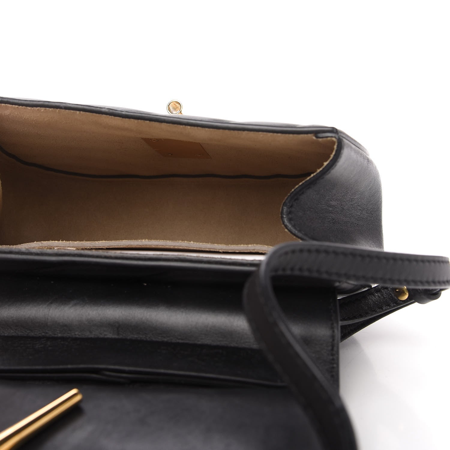 Chloe Calfskin Quilted Mini Drew Bijou Shoulder Bag Black 5 of 10