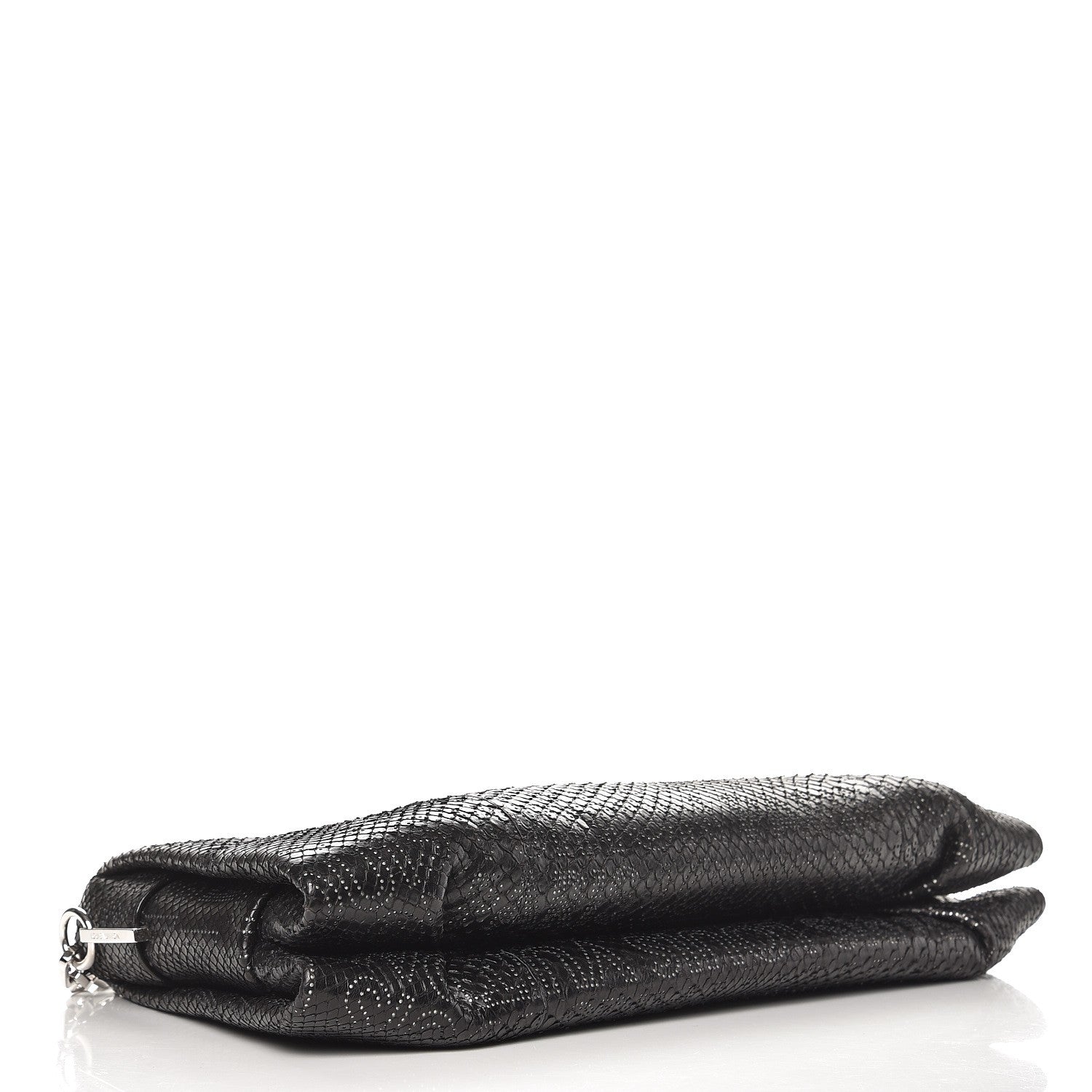 Louis Vuitton Python Perfore Lutece Bag Black 4 of 7