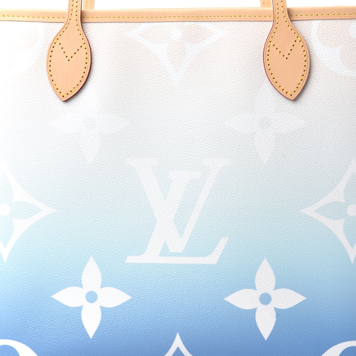 Monogram Giant By The Pool Neverfull MM Blue