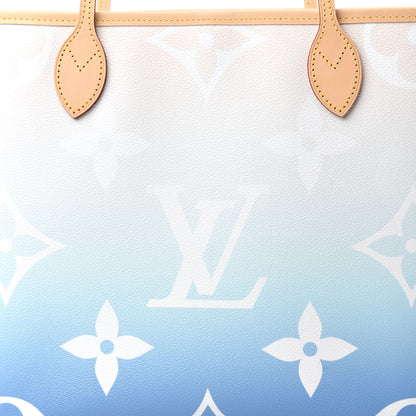 Louis Vuitton Monogram Giant By The Pool Neverfull MM Blue 10 of 10