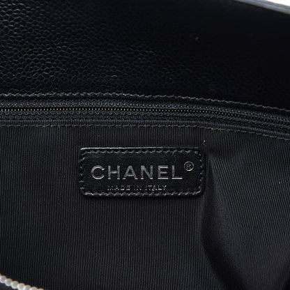 Chanel Caviar Quilted Grand Shopping Tote GST Black 7 of 16