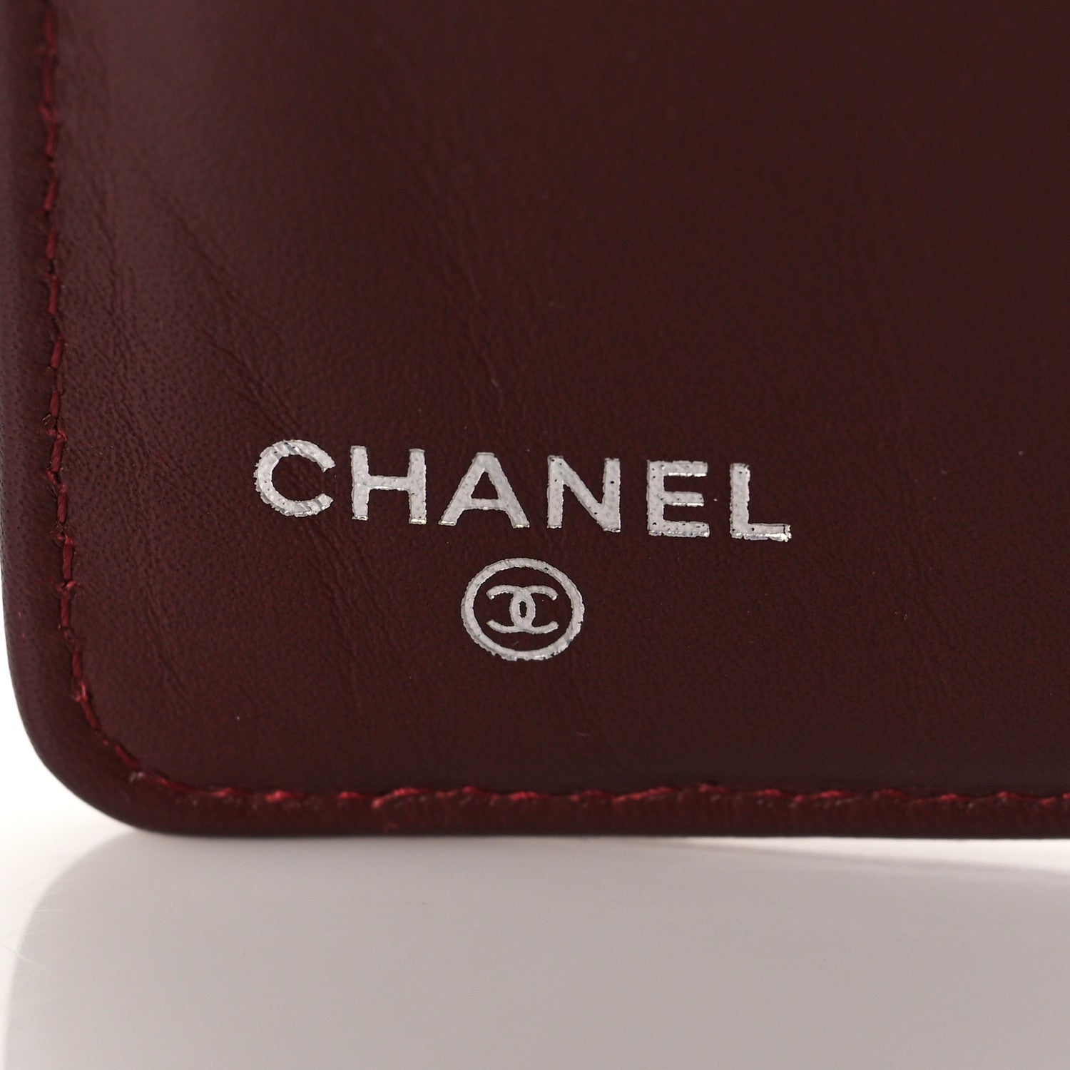 Chanel Caviar Quilted Zipped Pocket Wallet Red 6 of 10