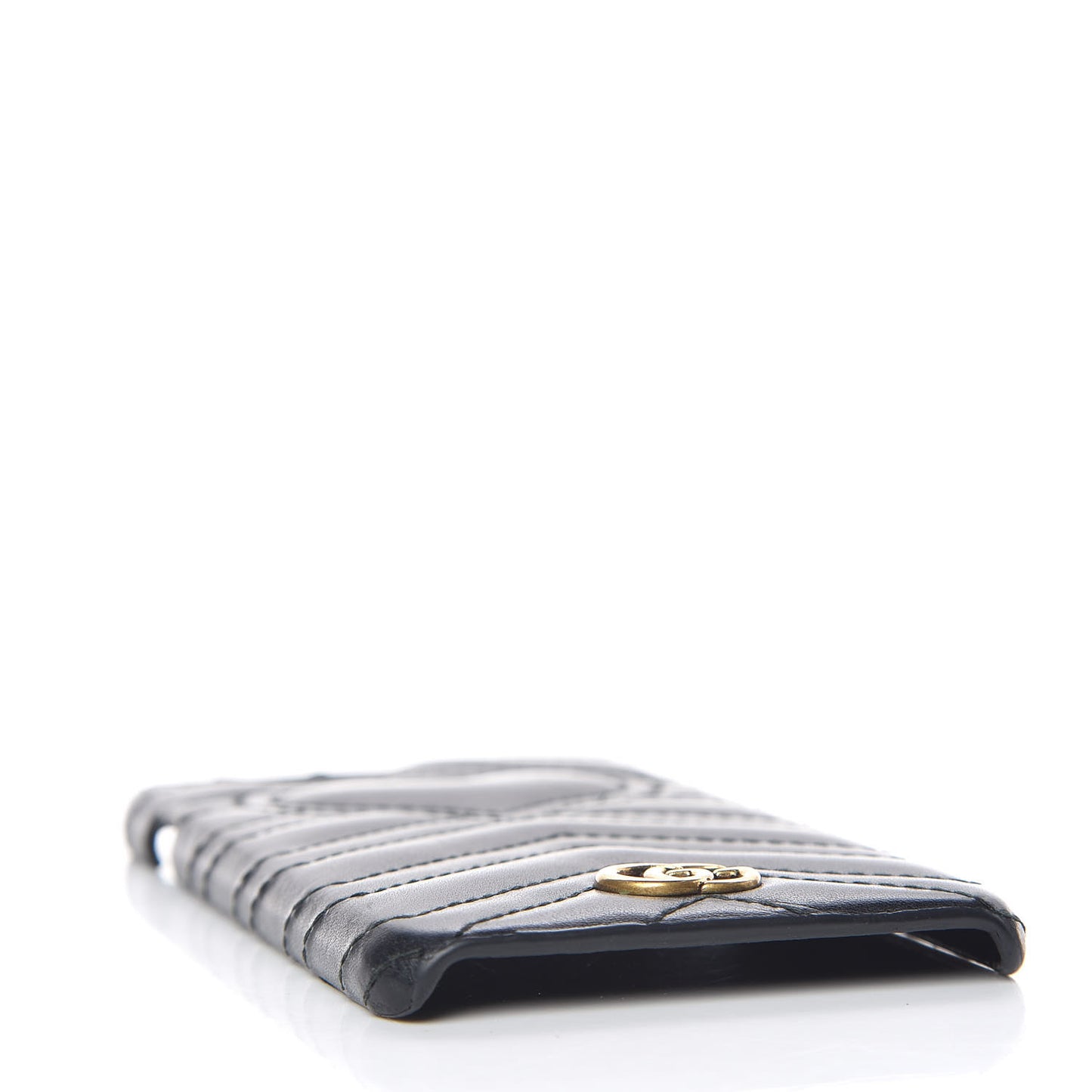 Calfskin Matelasse Marmont iPhone 7 Plus Case Black