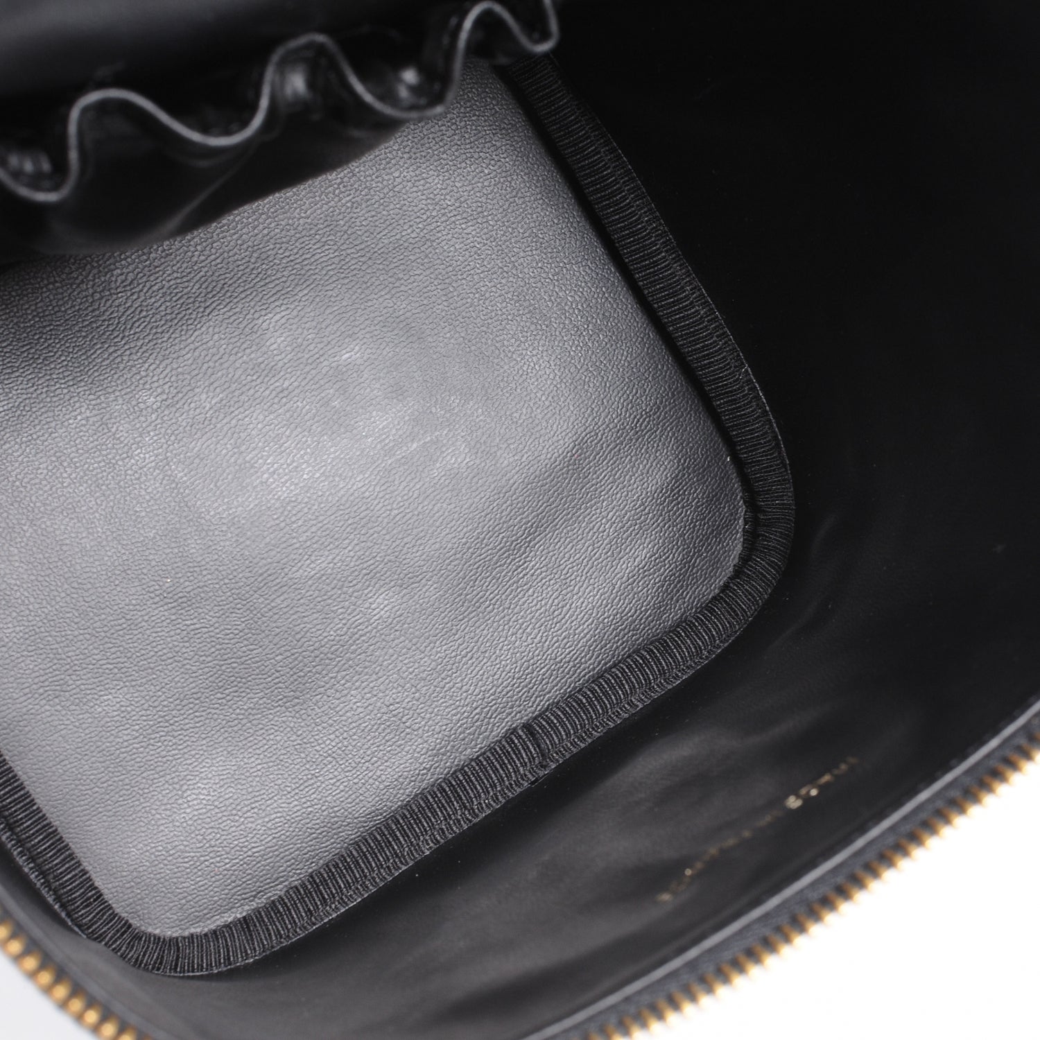 Chanel Caviar Cosmetic Vanity Bag Black 7 of 9