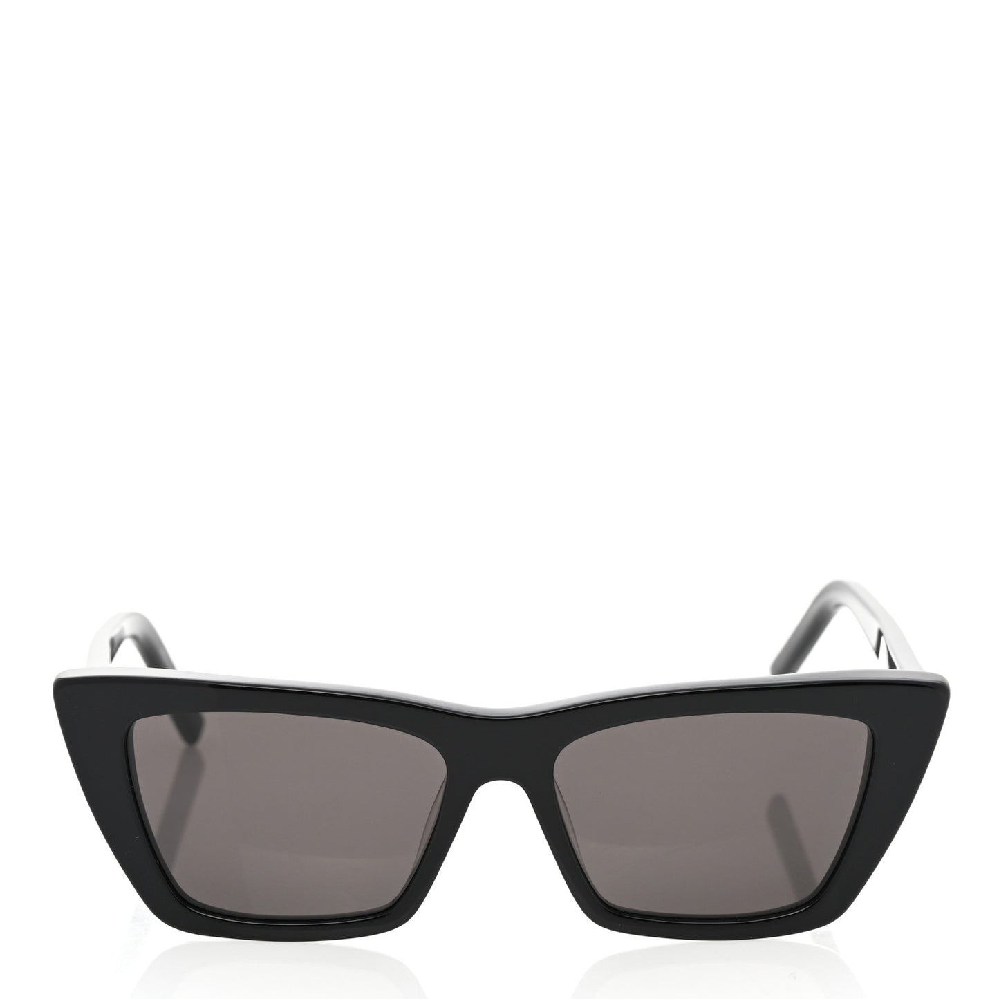 Mica SL 276 Acetate Cat Eye Sunglasses Black