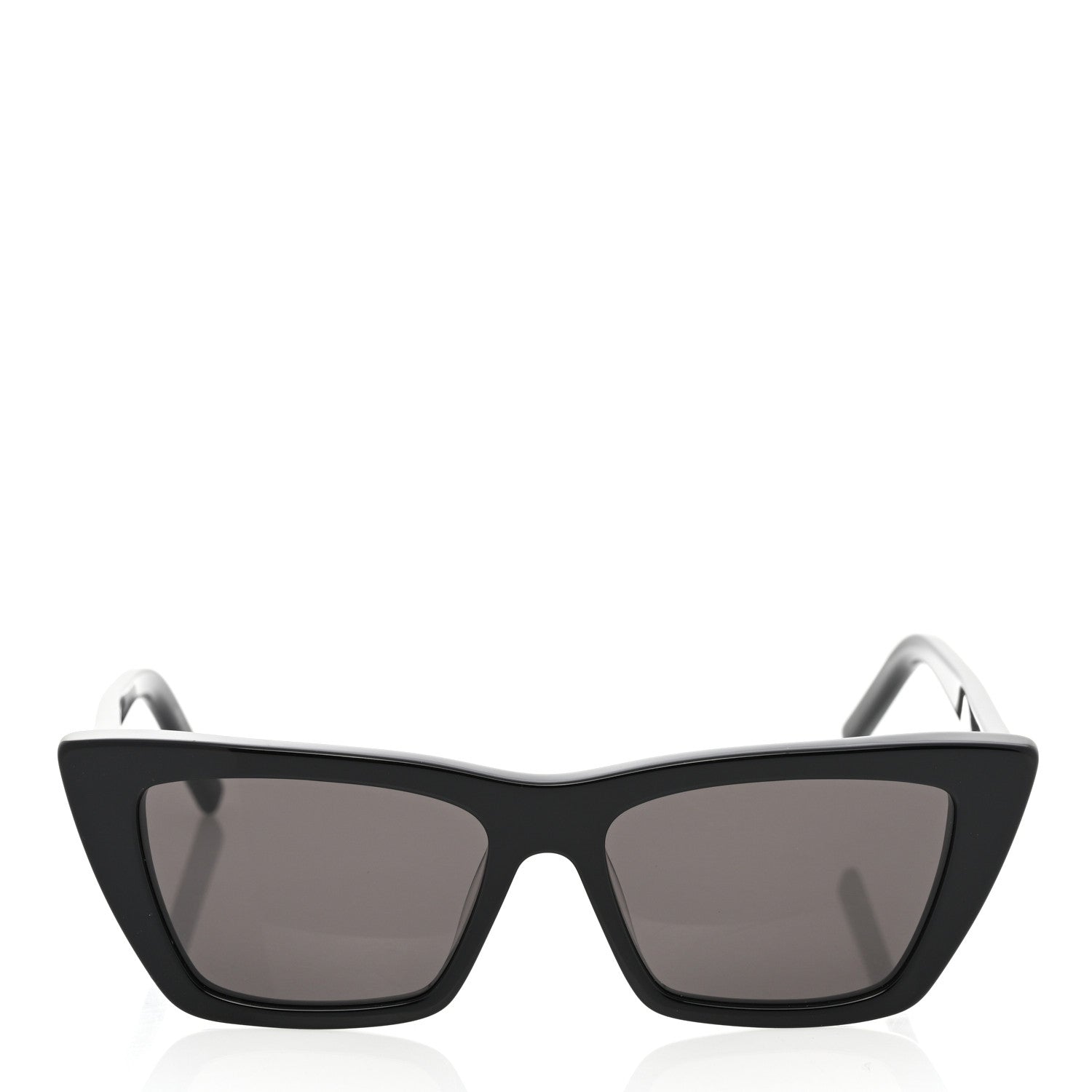 Saint Laurent Mica SL 276 Acetate Cat Eye Sunglasses Black 2 of 8