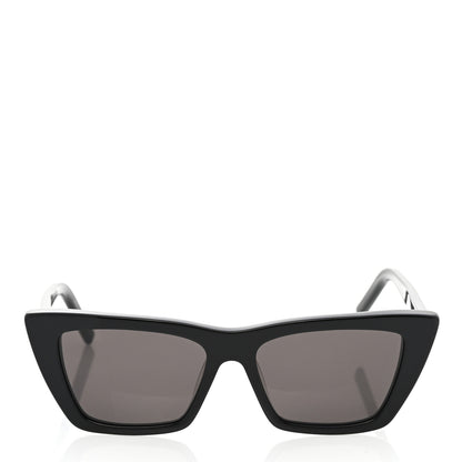 Saint Laurent Mica SL 276 Acetate Cat Eye Sunglasses Black 2 of 8