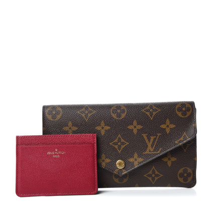 Louis Vuitton Monogram Jeanne Wallet Fuchsia 3 of 12