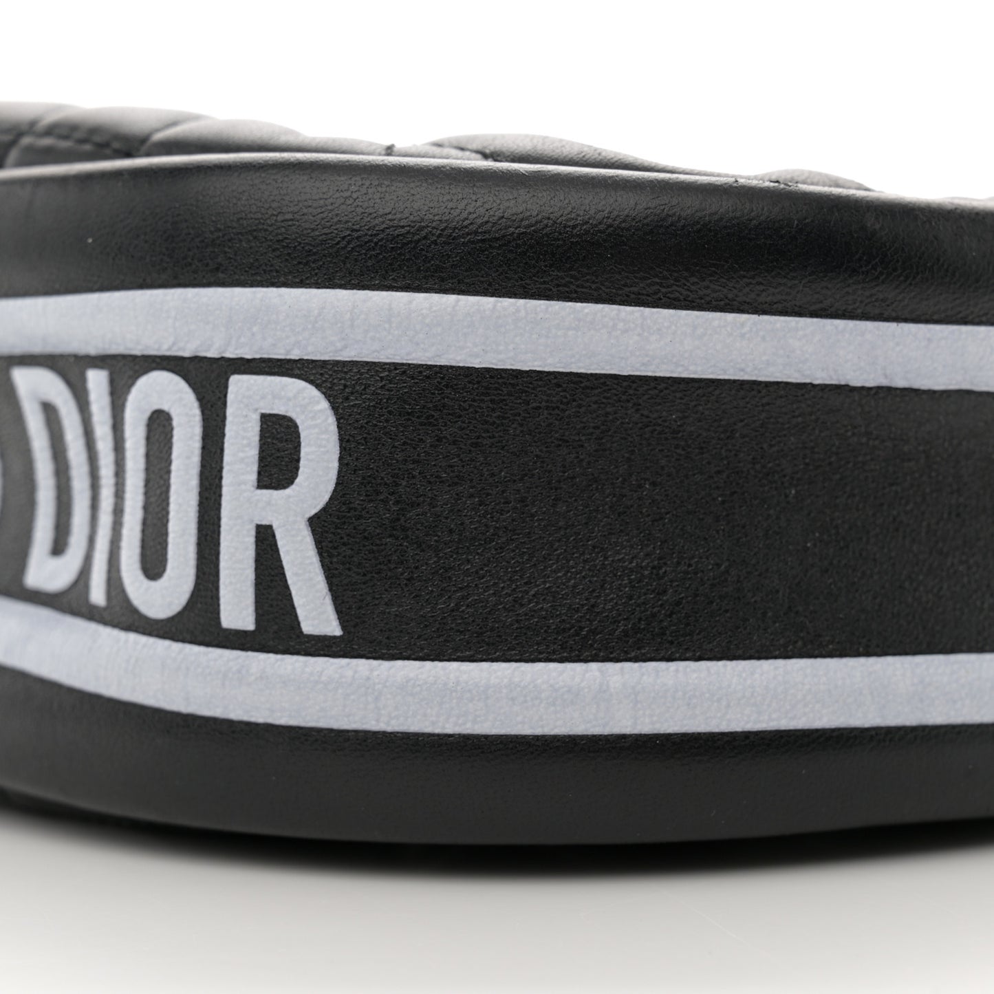 Lambskin Cannage Small Dior Vibe Hobo Bag Black