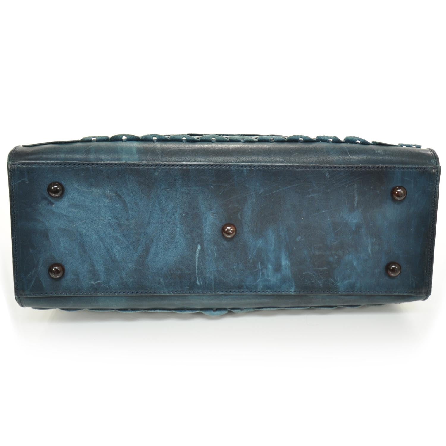 Christian Dior Leather Samourai 1947 Armour Frame Bag 5 of 11