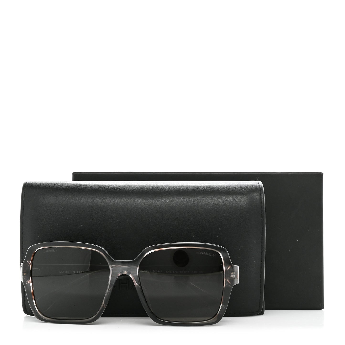 Acetate Square Sunglasses 5408-A Brown