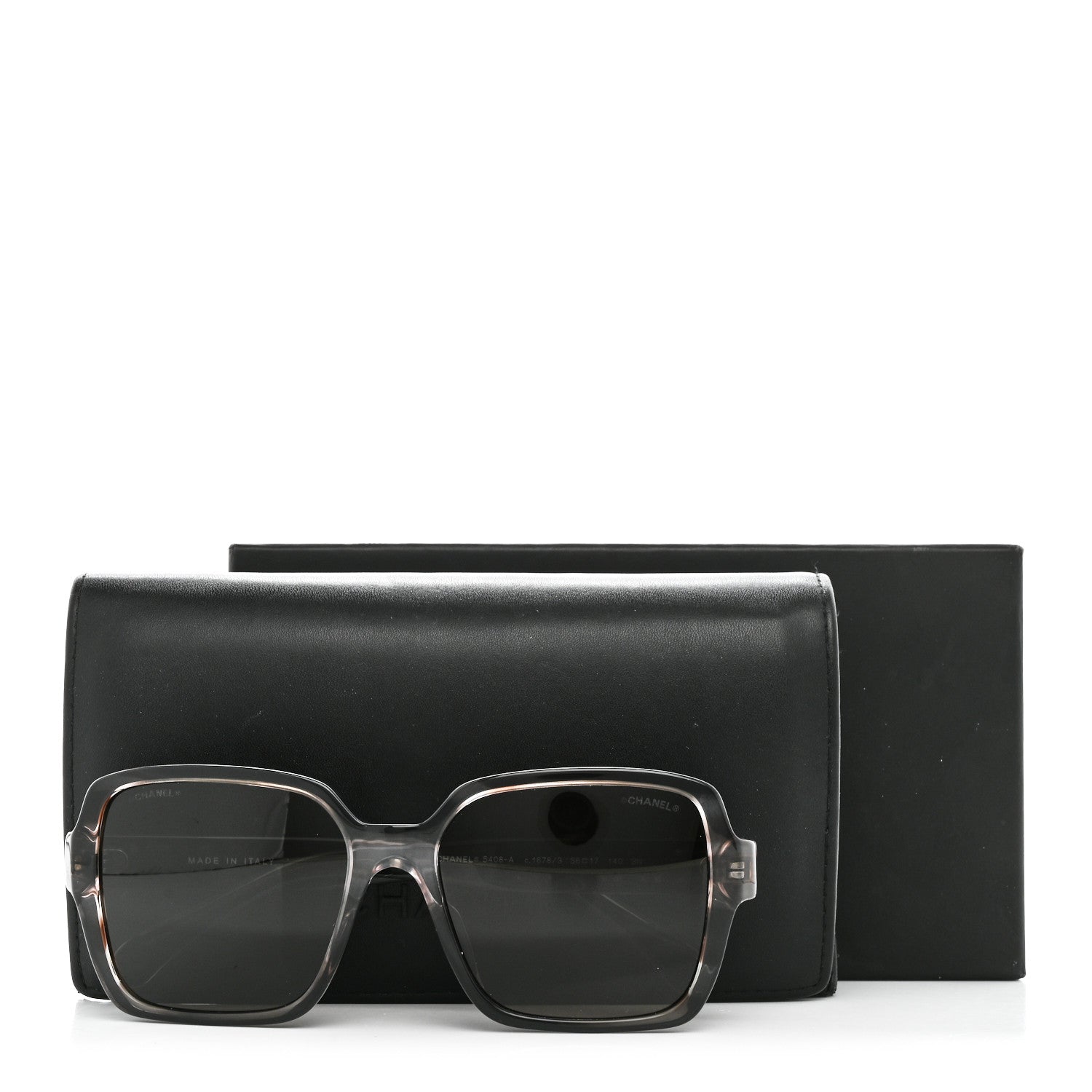 Chanel Acetate Square Sunglasses 5408-A Brown 8 of 8