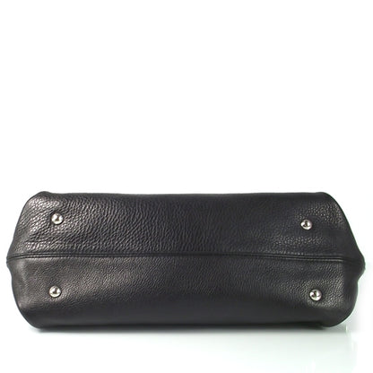 FASHIONPHILE SALVATOREFERRAGAMOLeatherSofiaToteBlack 5 of 10