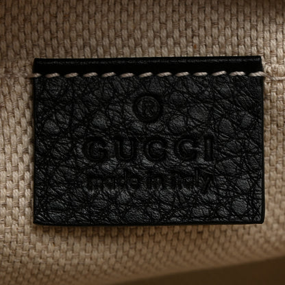 Gucci Pebbled Calfskin Small Soho Disco Bag Black 6 of 11
