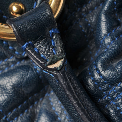 Marc Jacobs Lambskin Quilted Small Cecilia Saphhire 8 of 8