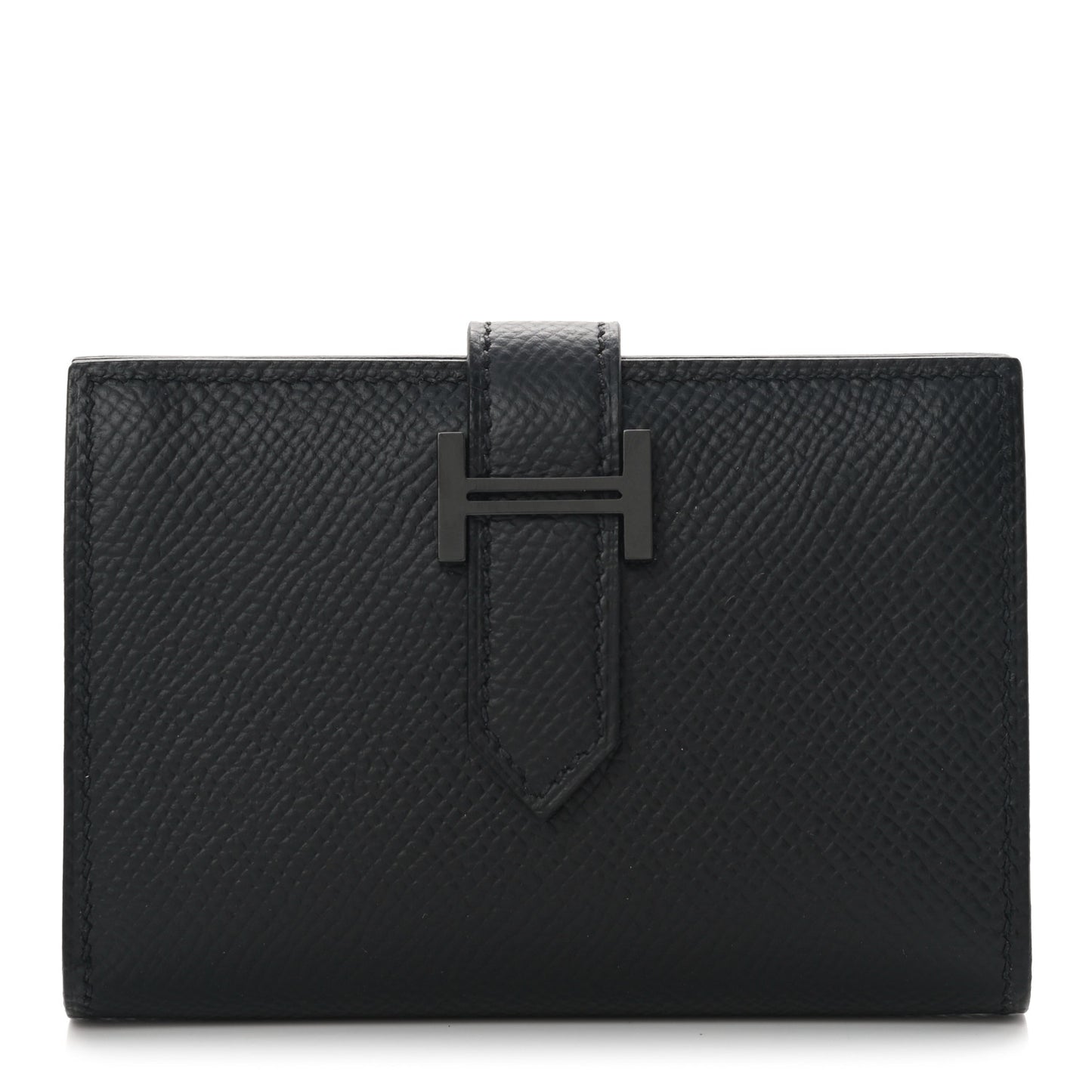Epsom Monochrome Bearn Card Holder Wallet Black