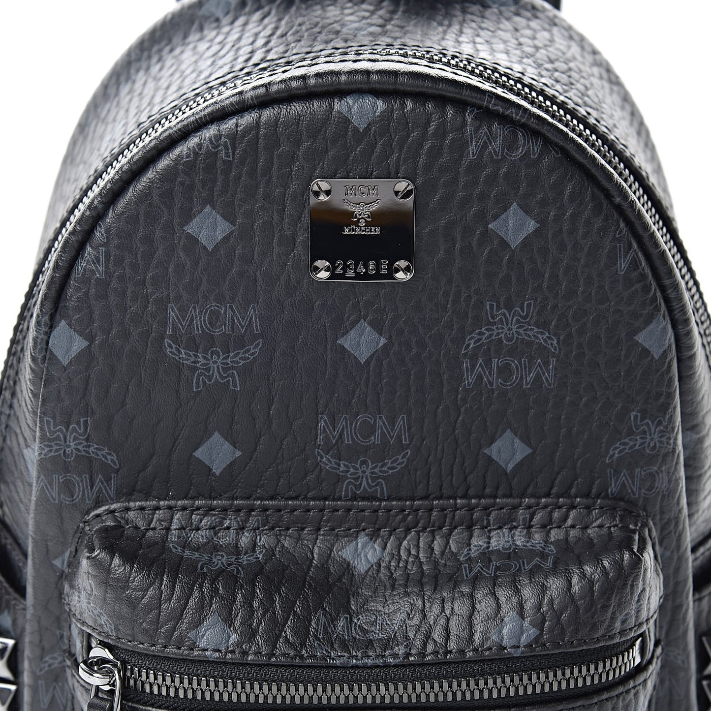 Visetos Side Stud Mini Stark Backpack Black