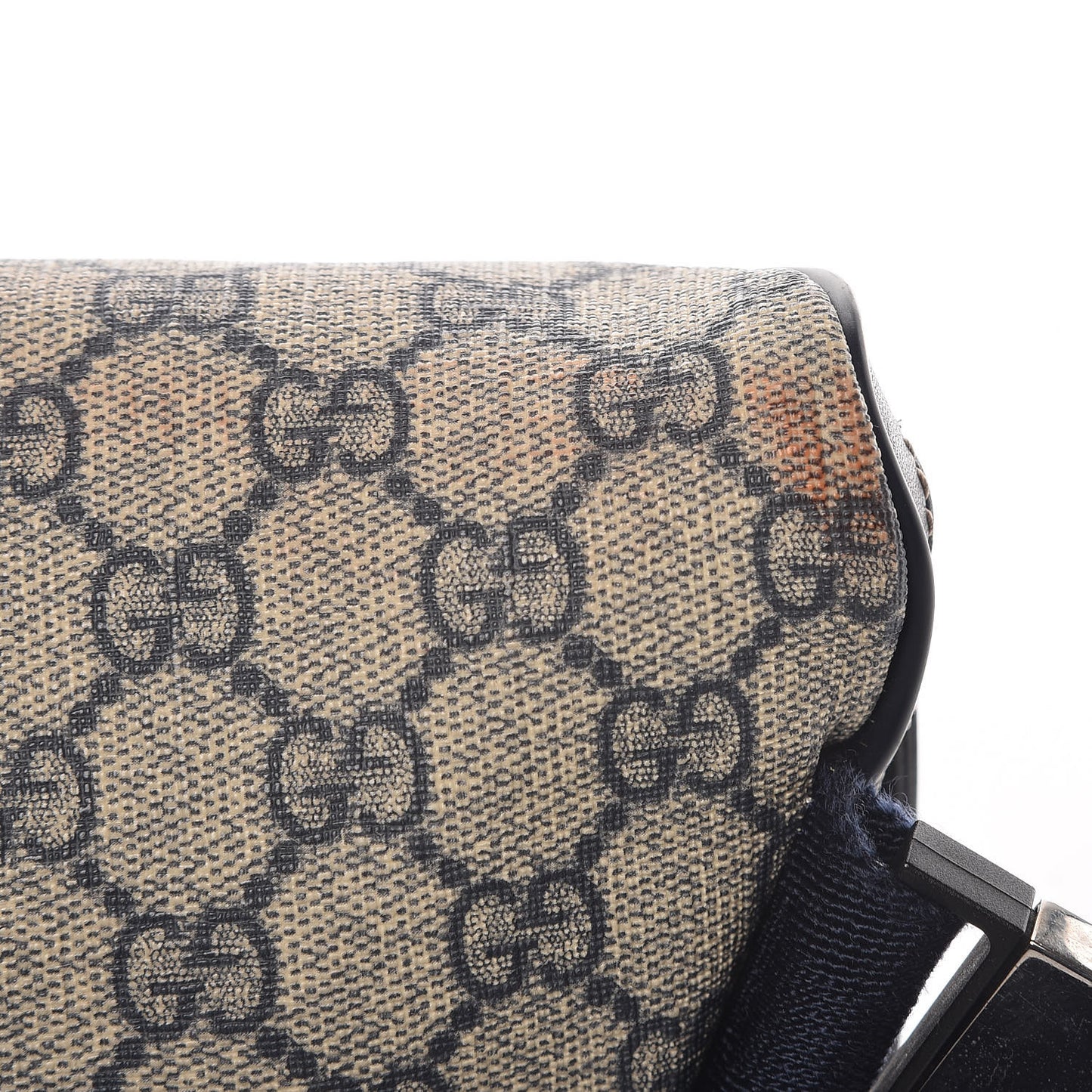 GG Supreme Monogram Belt Bag Navy