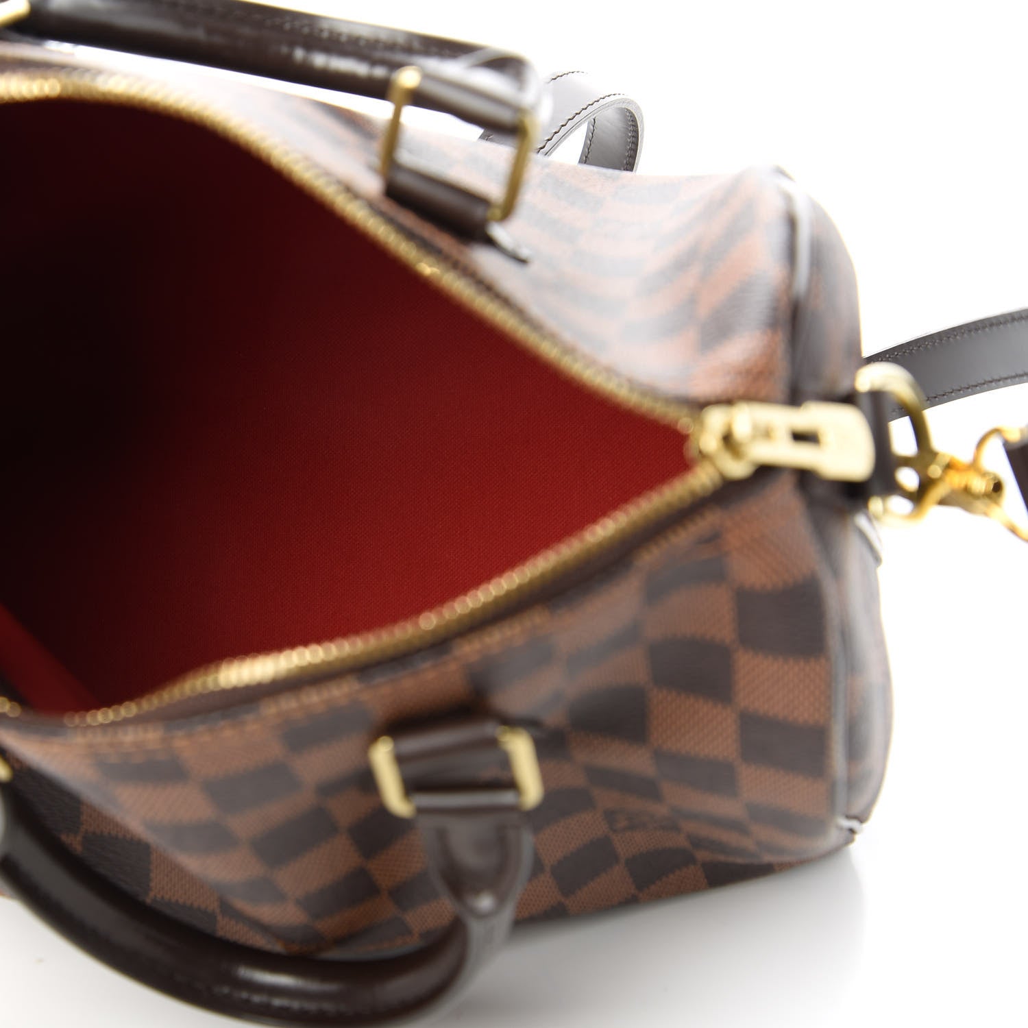 Louis Vuitton Damier Ebene Speedy Bandouliere 25 5 of 10