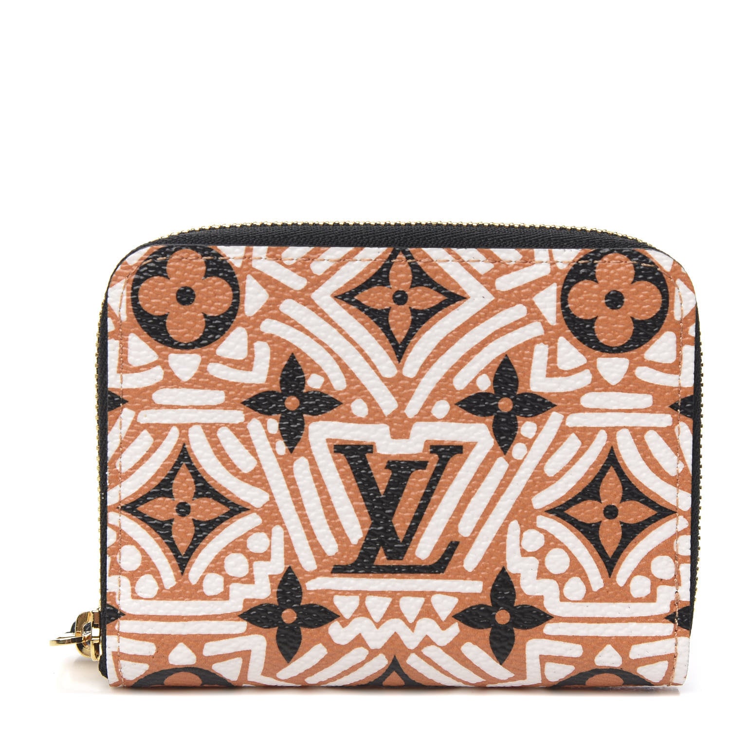 Louis Vuitton Monogram Giant Crafty Zippy Coin Purse Creme Caramel 1 of 7