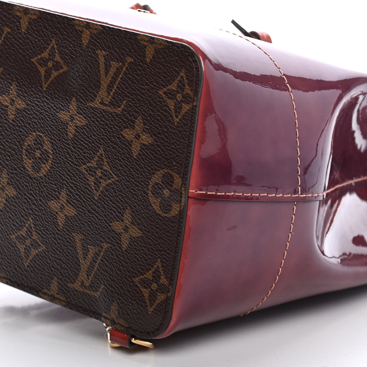 Patent Monogram Hot Springs Backpack Vieux Rose